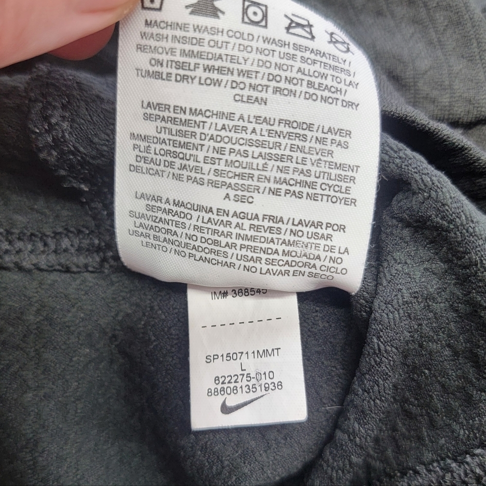 Nike Pro Hyperwarm Limitless Black Pullover Train… - image 8